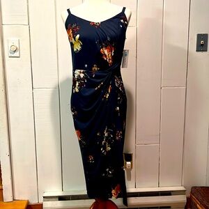 Nine Britton Vivienne Knit Mesh Midi Dress